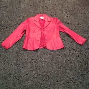 Chadwick Womens Leather Jacket Size Small